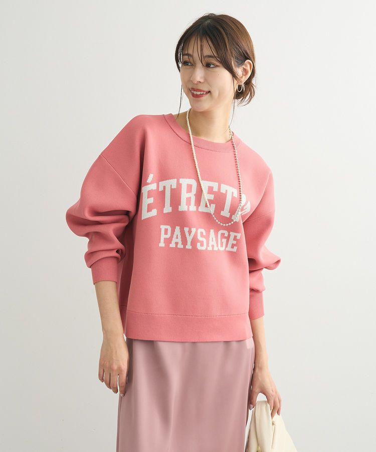 Green Parks「ロゴラメニットプルオーバー」|ニット・セーター|