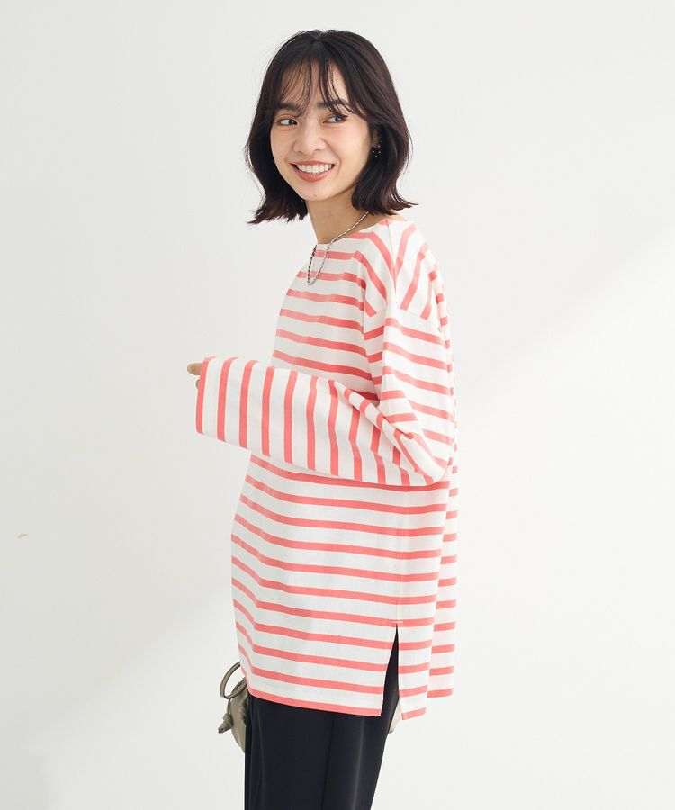 Green Parks「ボーダーチュニック」|Tシャツ・カットソー|