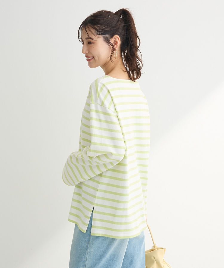 Green Parks「ボーダーチュニック」|Tシャツ・カットソー|