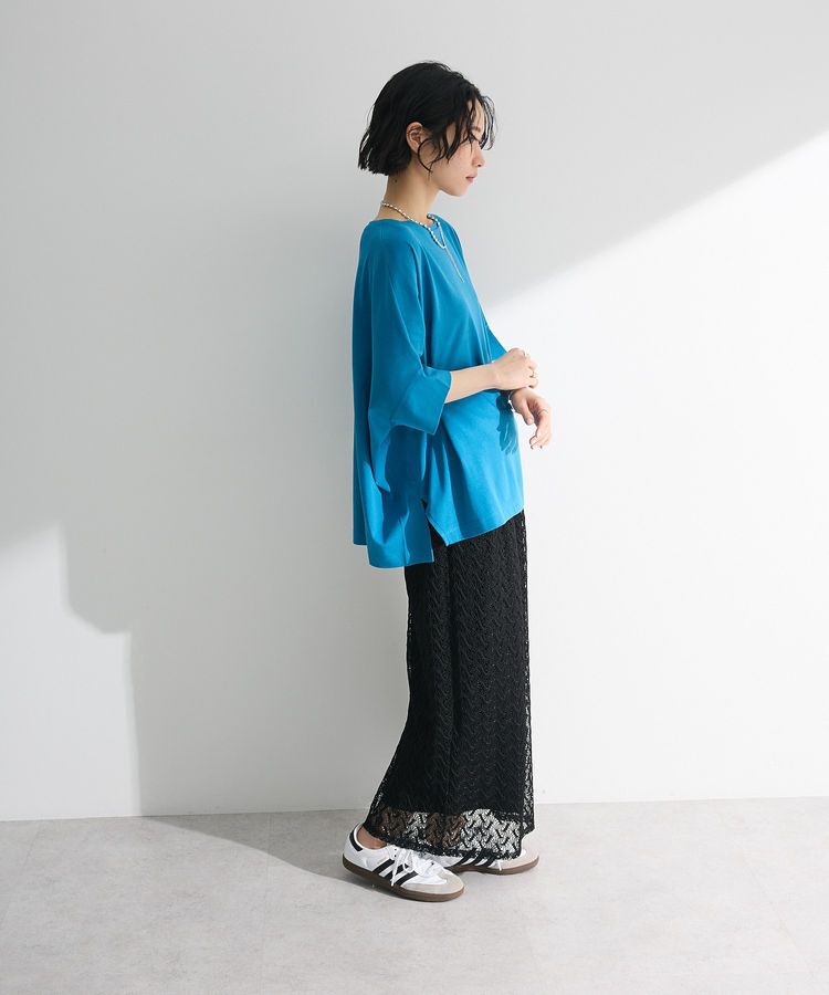 Green Parks「冷やっとすずやかドルマンプルオーバー」|Tシャツ・カットソー|