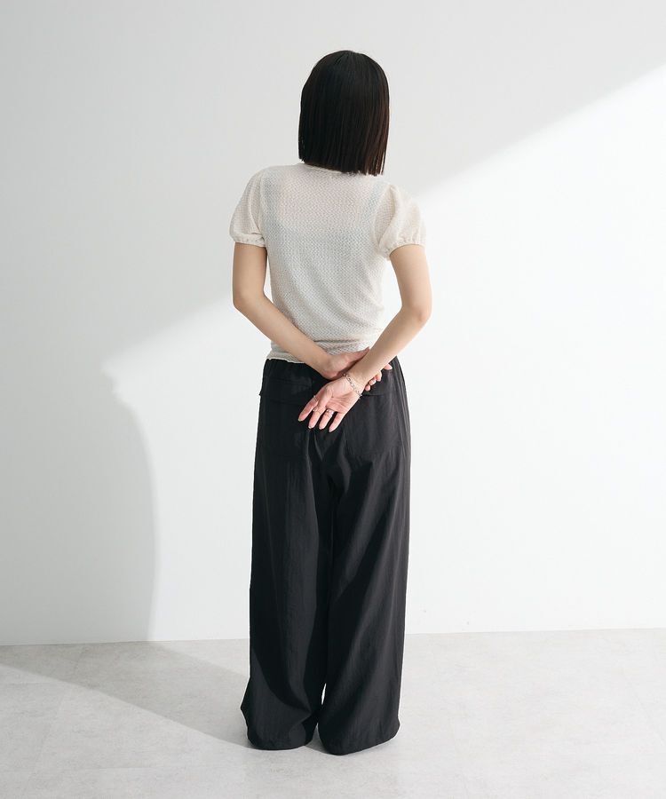 Green Parks「・swing by フロントリボンプルオーバー」|Tシャツ・カットソー|