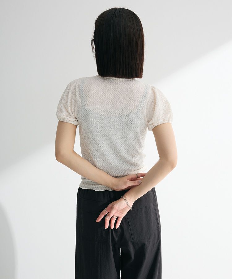 Green Parks「・swing by フロントリボンプルオーバー」|Tシャツ・カットソー|