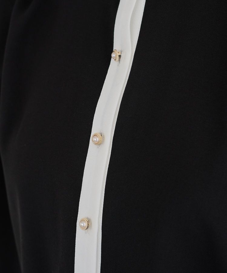 Green Parks「・ELENCARE DUE バイカラーブラウス」|シャツ・ブラウス|