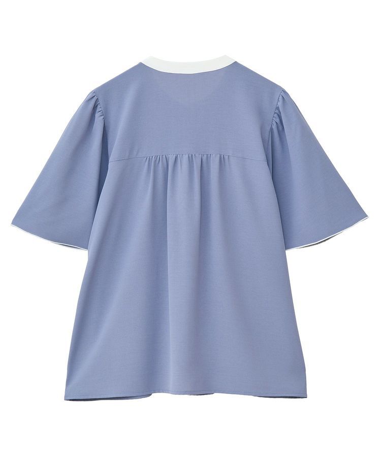 Green Parks「・ELENCARE DUE バイカラーブラウス」|シャツ・ブラウス|