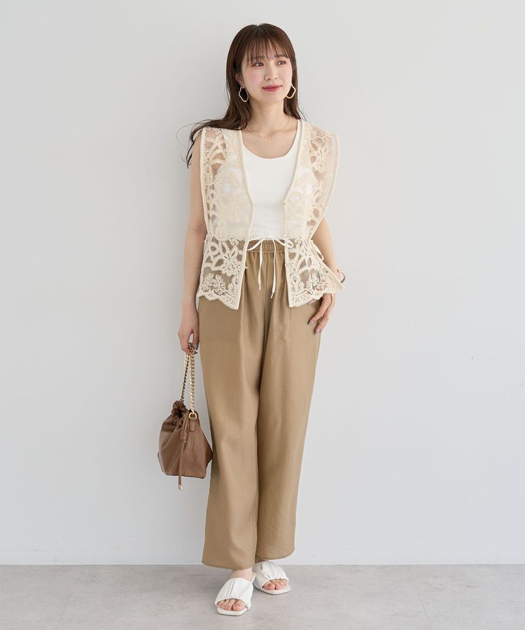 Green Parks「・ELENCARE DUE 2wayレースベスト」|ベスト・ジレ|