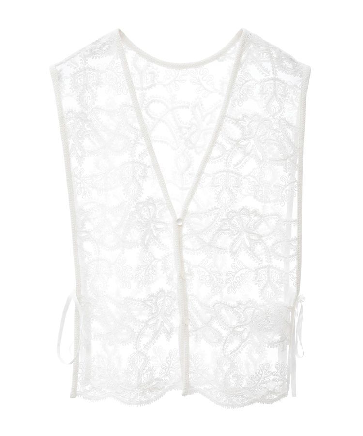 Green Parks「・ELENCARE DUE 2wayレースベスト」|ベスト・ジレ|