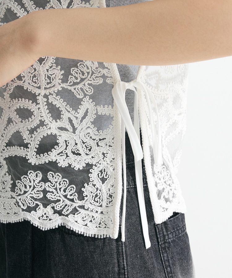 Green Parks「・ELENCARE DUE 2wayレースベスト」|ベスト・ジレ|