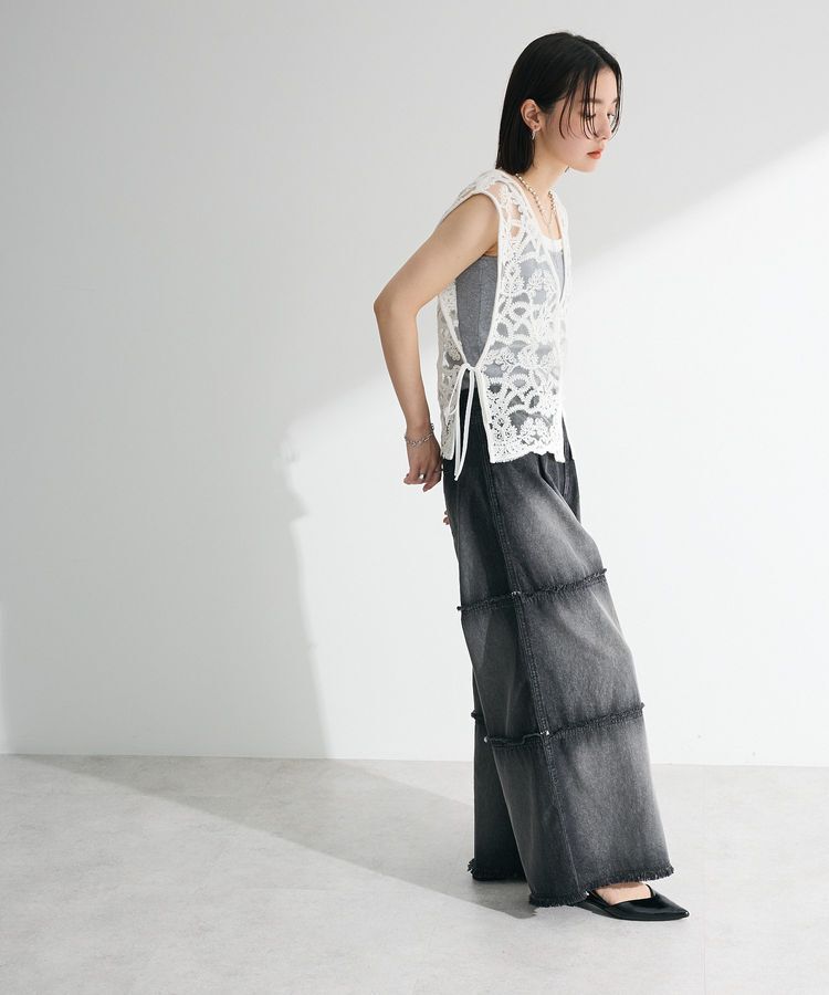 Green Parks「・ELENCARE DUE 2wayレースベスト」|ベスト・ジレ|