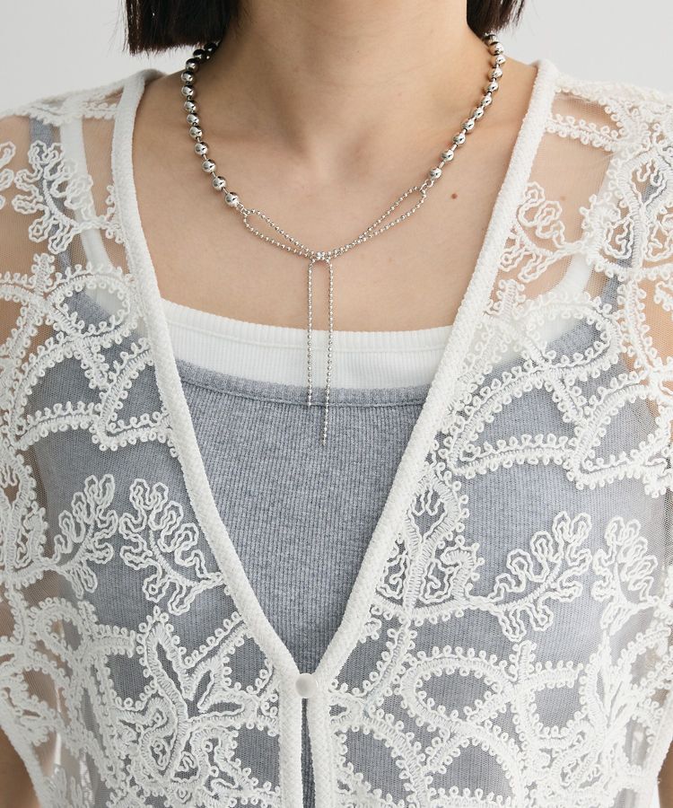 Green Parks「・ELENCARE DUE 2wayレースベスト」|ベスト・ジレ|