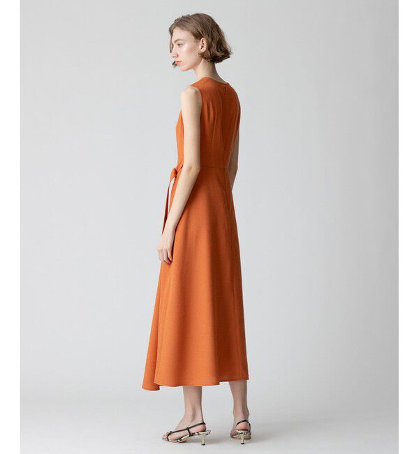 allureville「リネンライクオックスラップワンピース」|ワンピース|