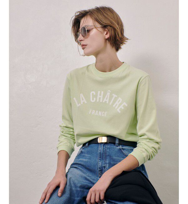 allureville「カレッジライクフォントロンTEE」|Tシャツ・カットソー|