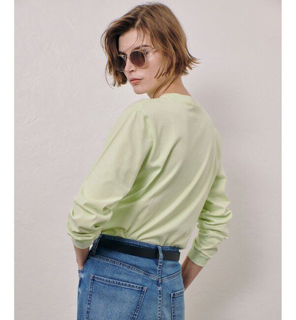 allureville「カレッジライクフォントロンTEE」|Tシャツ・カットソー|