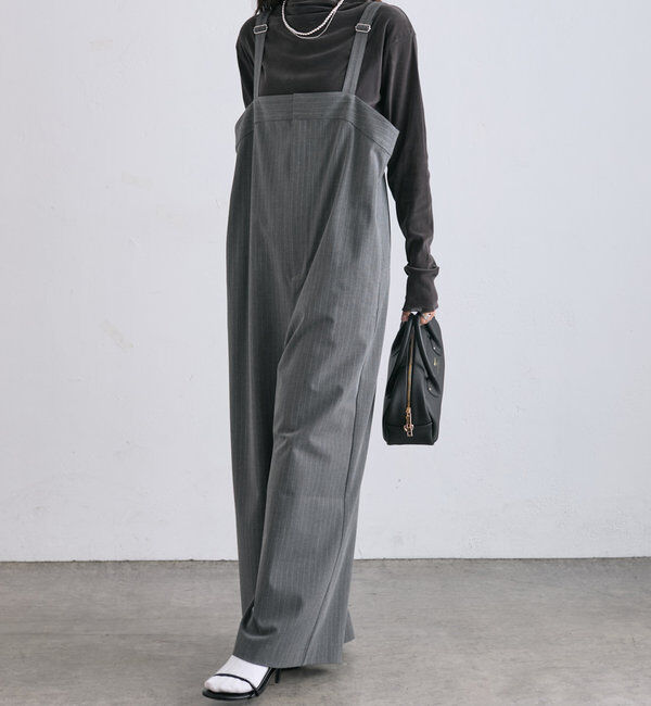  「ナイロンチュールベロアハイネックトップス」|プルオーバー|