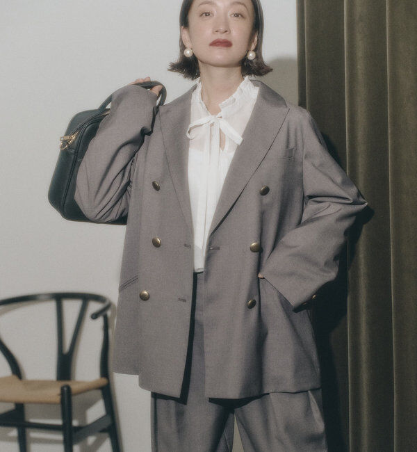  「TRダブルデザインテーラードジャケット」|テーラードジャケット|