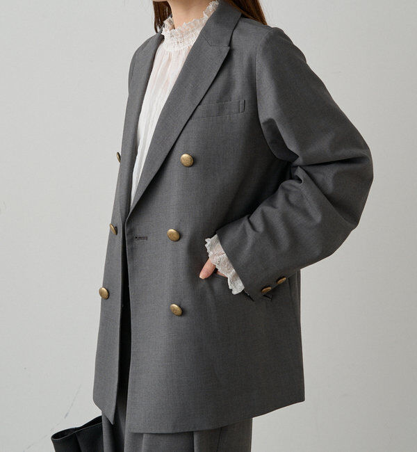  「TRダブルデザインテーラードジャケット」|テーラードジャケット|