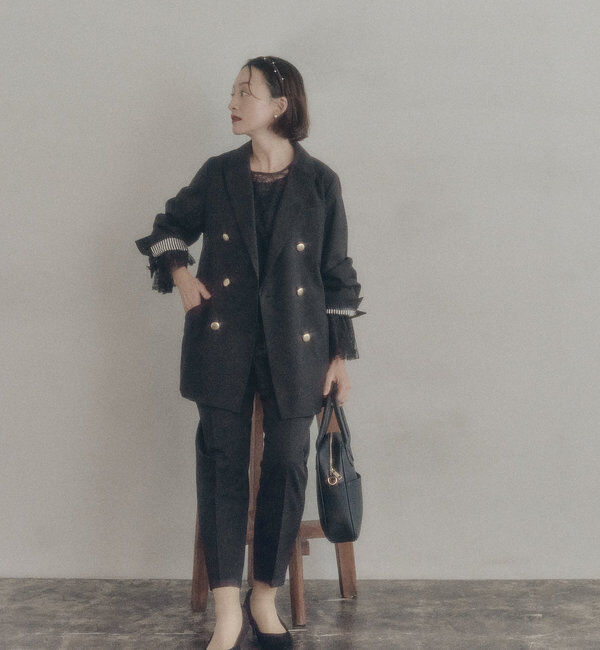  「TRダブルデザインテーラードジャケット」|テーラードジャケット|