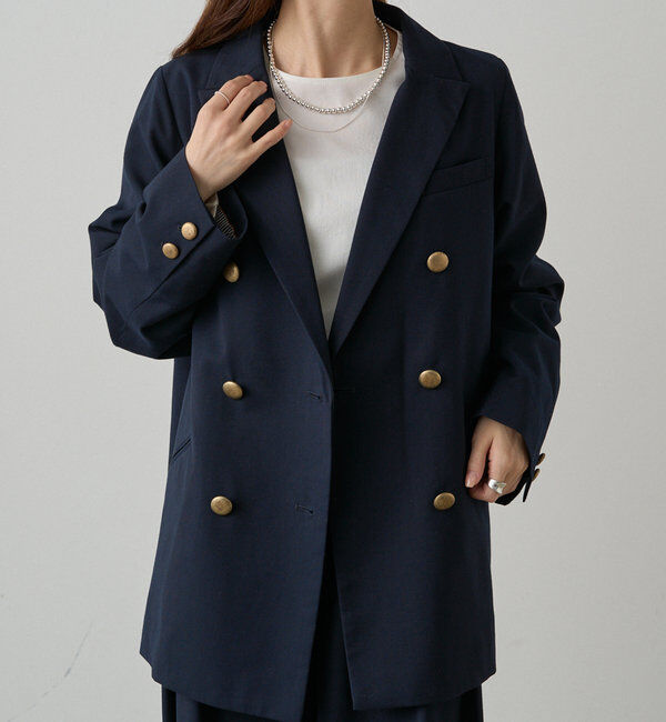  「TRダブルデザインテーラードジャケット」|テーラードジャケット|