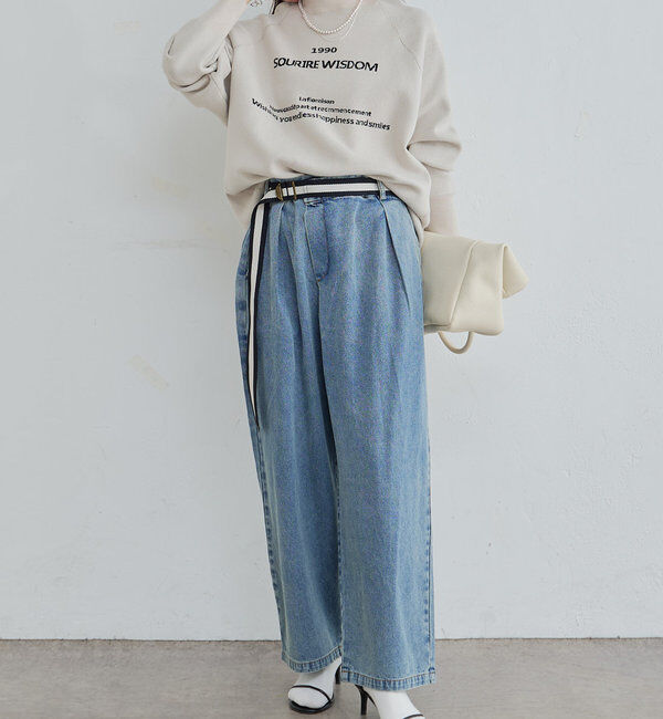  「ジャガードロゴニットプルオーバー」|キャミソール|