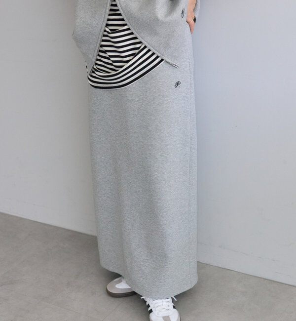  「【＠noricorico102企画】ダンボールナロースカート」|スカート|グレー