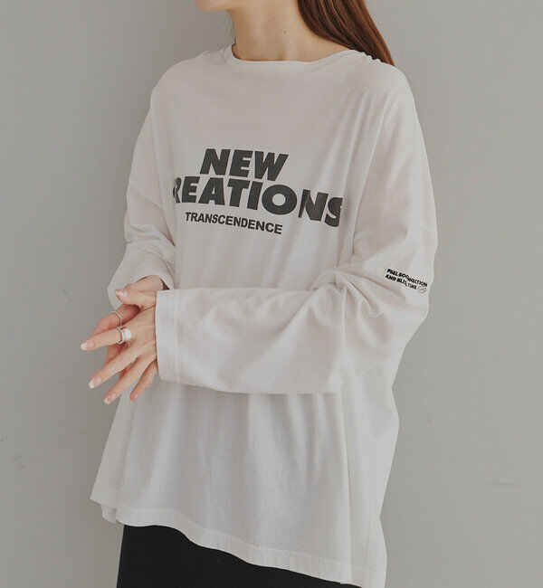  「【F&B】オーガニックコットンシアーガーゼカットソー」|プルオーバー|