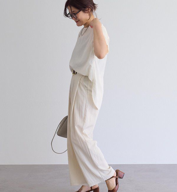  「【＠noricorico102企画】キレイ見え万能Tブラウス」|シャツ・ブラウス|