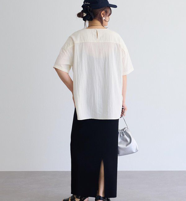  「【＠noricorico102企画】キレイ見え万能Tブラウス」|シャツ・ブラウス|