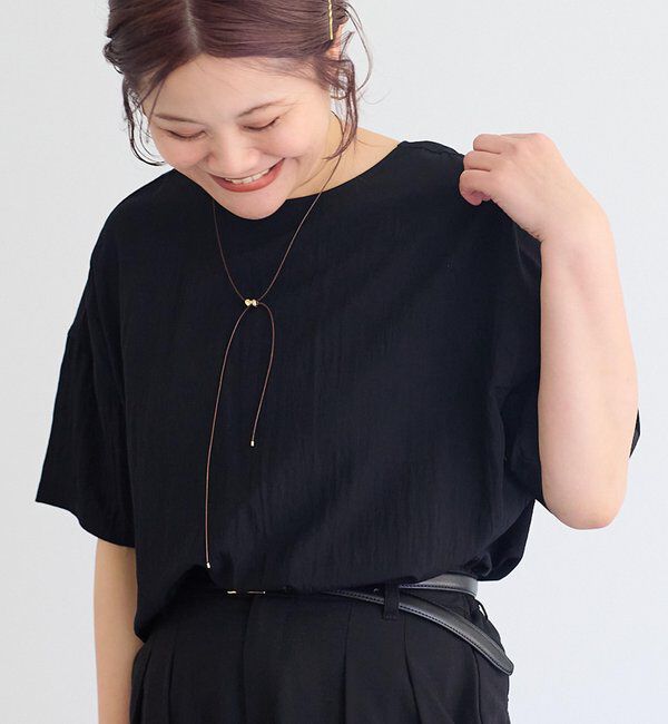  「【＠noricorico102企画】キレイ見え万能Tブラウス」|シャツ・ブラウス|