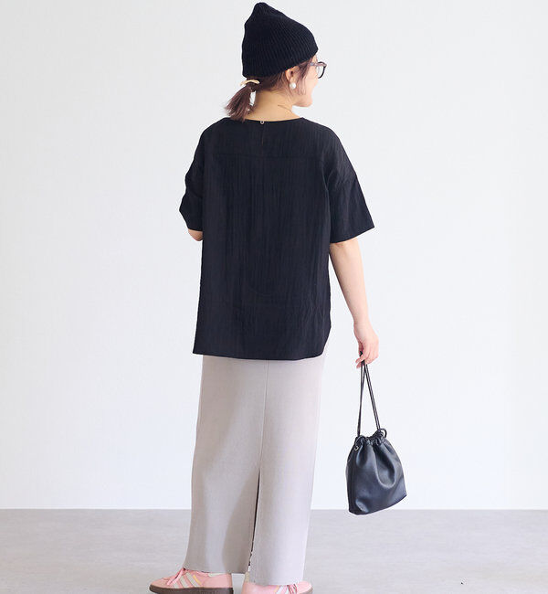  「【＠noricorico102企画】キレイ見え万能Tブラウス」|シャツ・ブラウス|