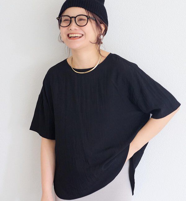  「【＠noricorico102企画】キレイ見え万能Tブラウス」|シャツ・ブラウス|