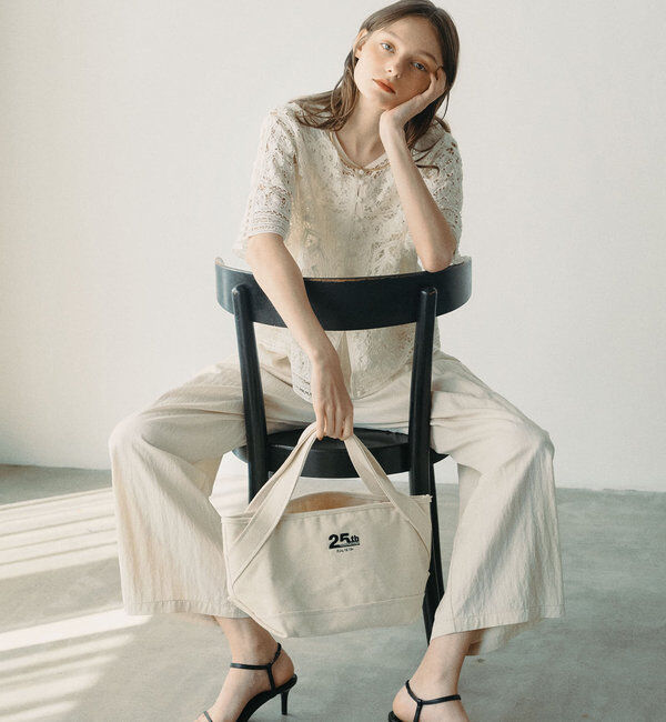  「レーヨンナイロンタックスラックスパンツ」|スラックス|