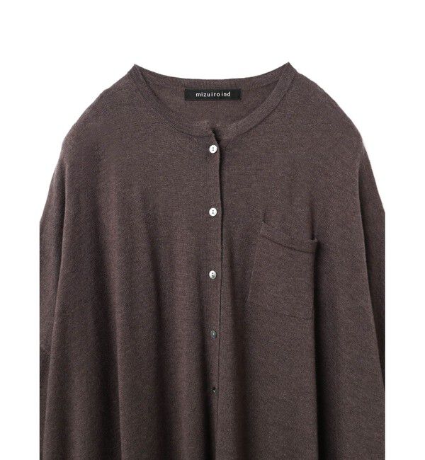 mizuiro ind「mizuiro ind ハイゲージスタンドカラーワンピース」|ワンピース|