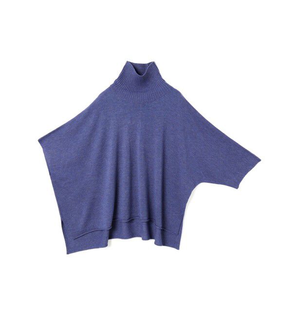 mizuiro ind「mizuiro ind ポンチョライクプルオーバー」|ニット・セーター|