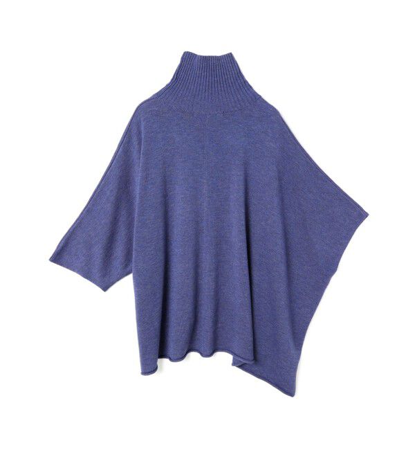 mizuiro ind「mizuiro ind ポンチョライクプルオーバー」|ニット・セーター|