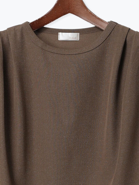 Te chichi「ショルダータックラメトップス」|Tシャツ・カットソー|
