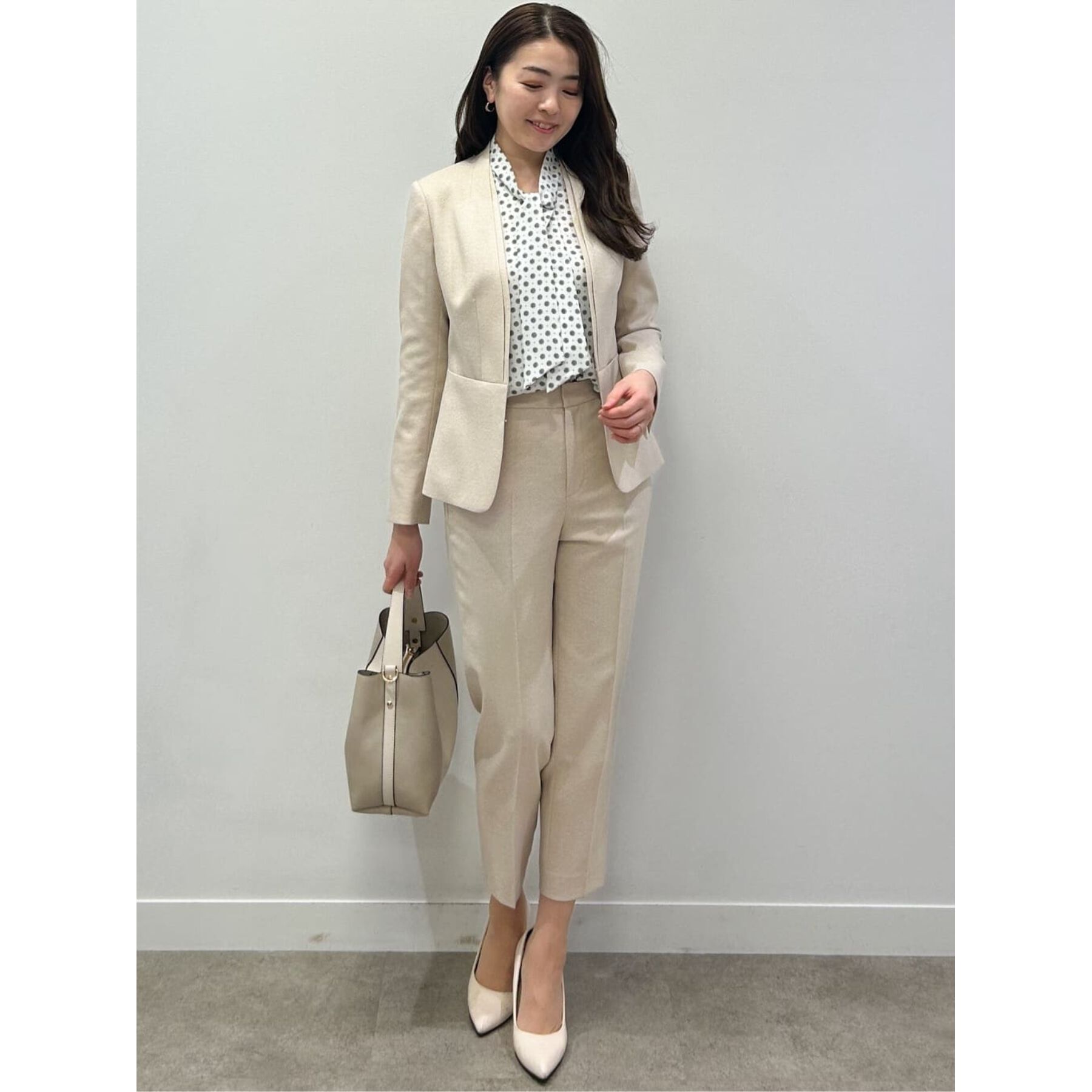 COUP DE CHANCE「【洗える】ボウタイブラウス」|シャツ・ブラウス|