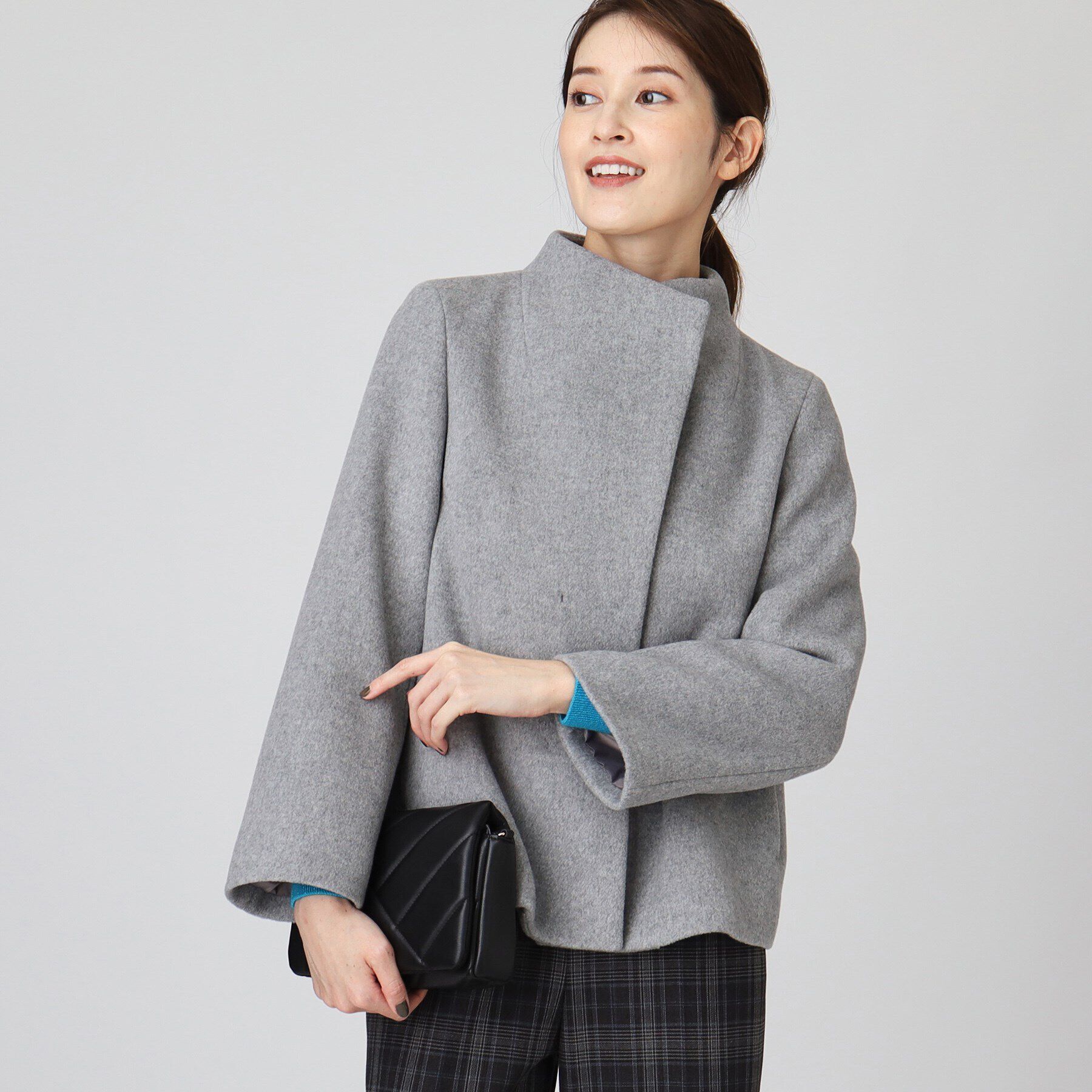 COUP DE CHANCE「【日本製／ショートコート】スカートにもパンツにも◎軽くて暖かいショートコート」|その他|