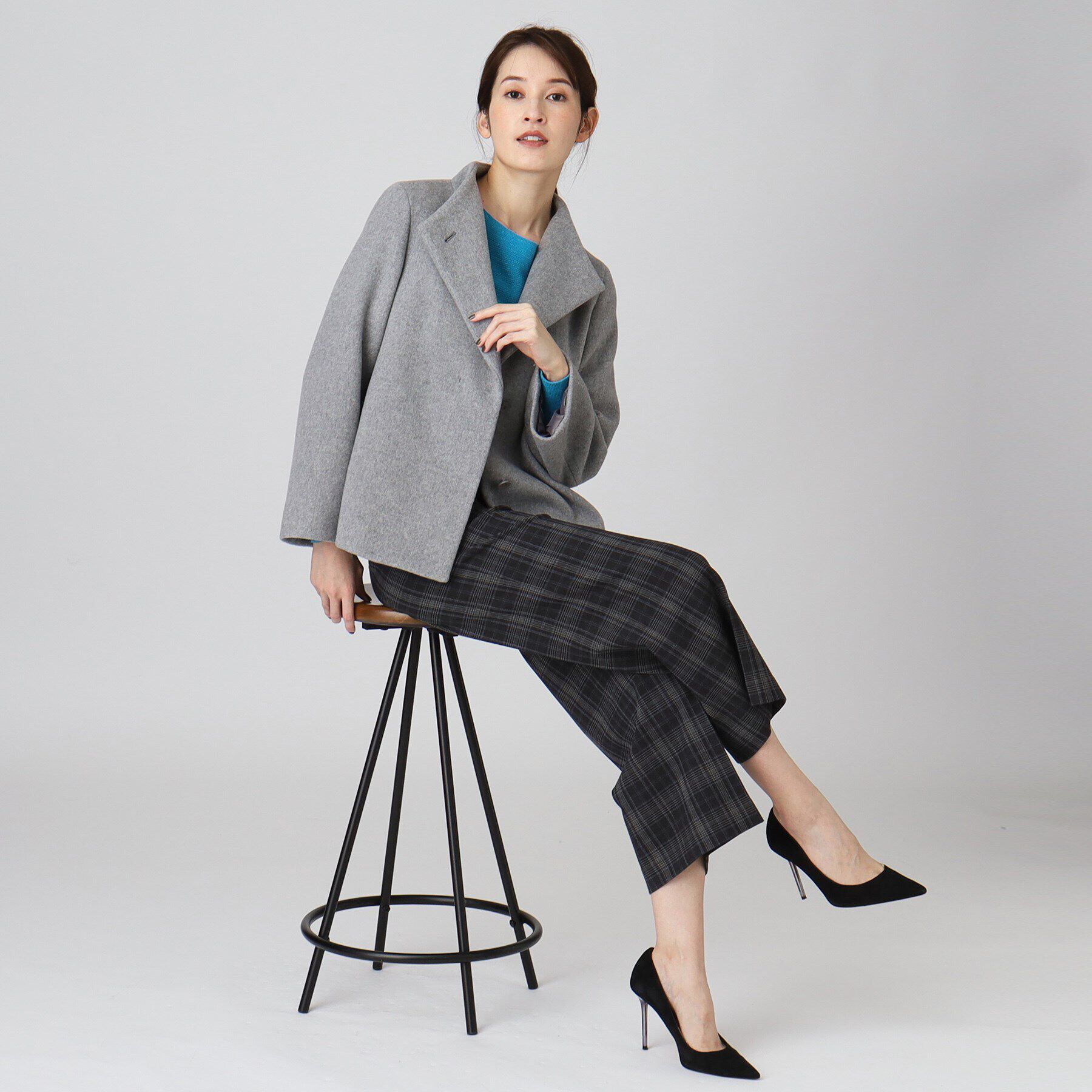 COUP DE CHANCE「【日本製／ショートコート】スカートにもパンツにも◎軽くて暖かいショートコート」|その他|