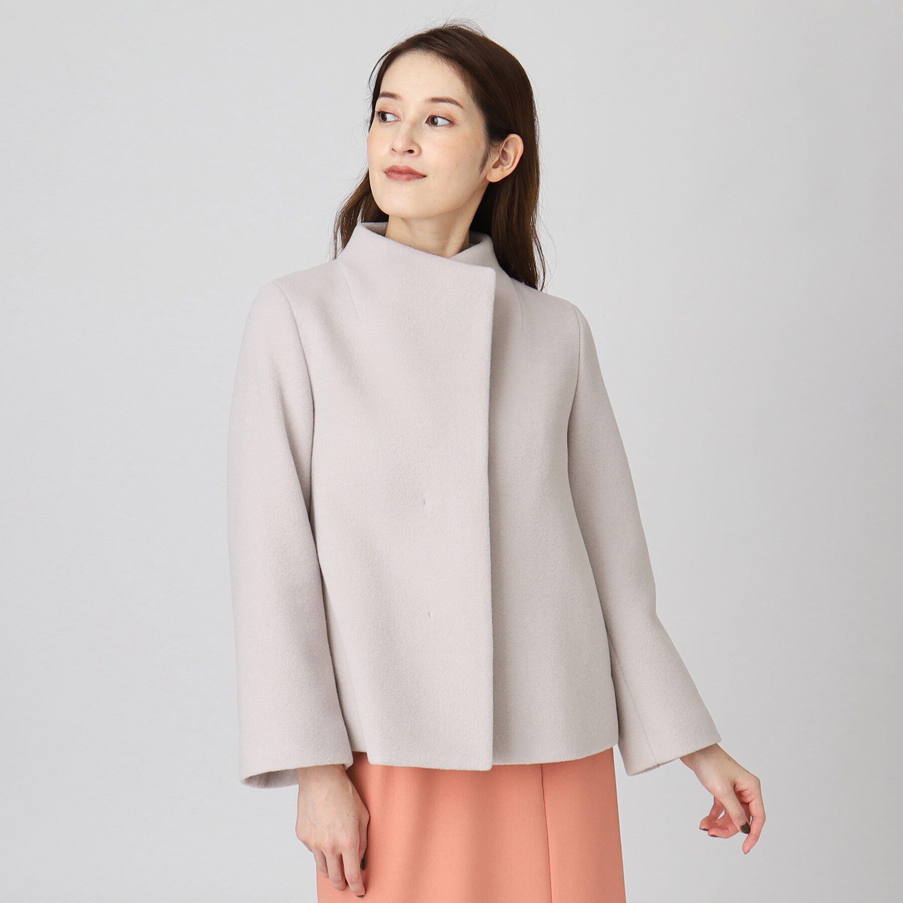 COUP DE CHANCE「【日本製／ショートコート】スカートにもパンツにも◎軽くて暖かいショートコート」|その他|