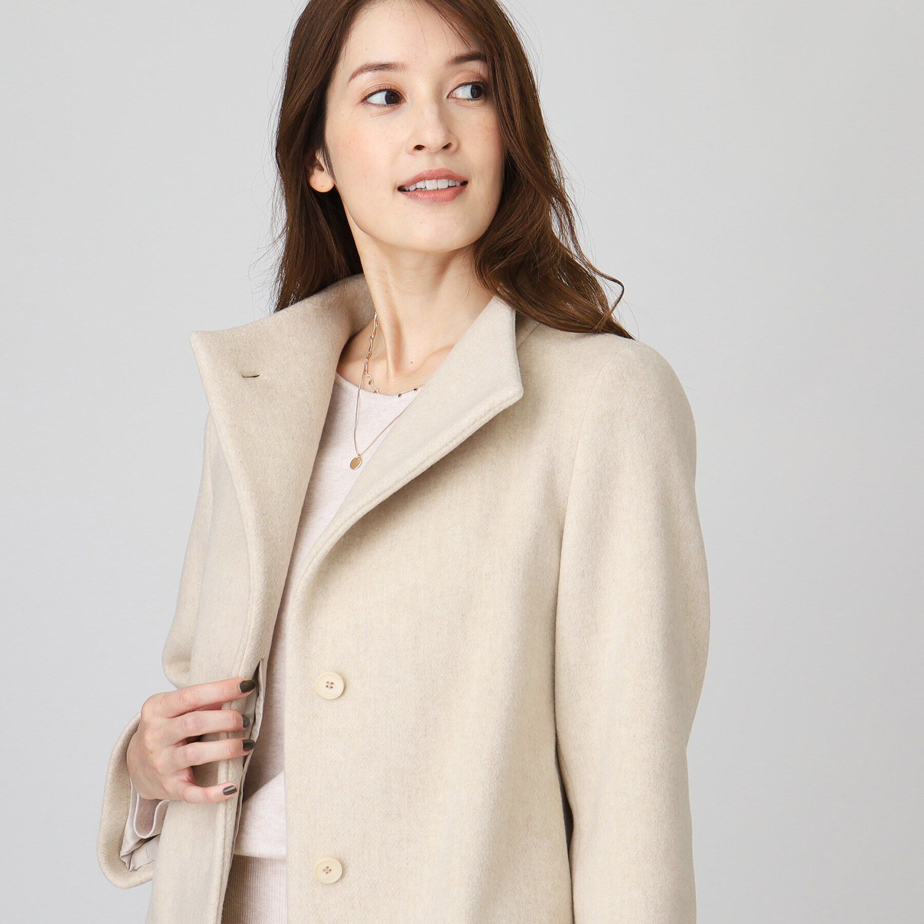 COUP DE CHANCE「【日本製／ショートコート】スカートにもパンツにも◎軽くて暖かいショートコート」|その他|