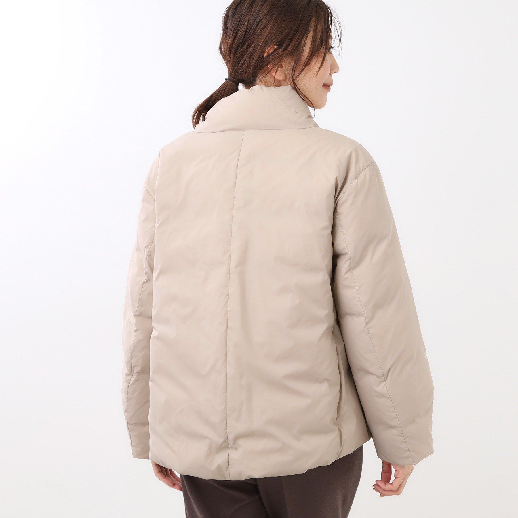 Reflect「【すっきシルエット】ショート丈ダウンコート」|ダウン|