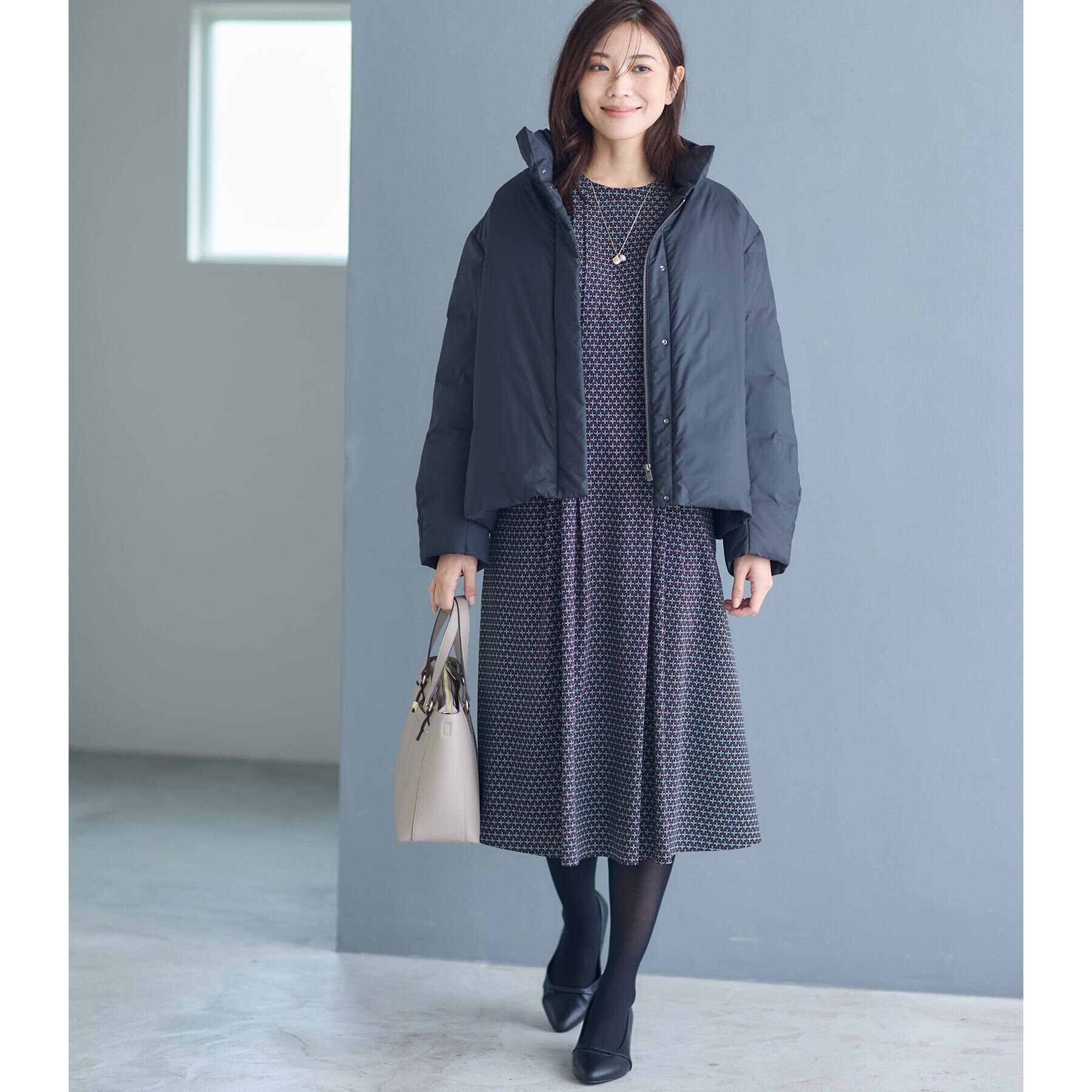 Reflect「【すっきシルエット】ショート丈ダウンコート」|ダウン|