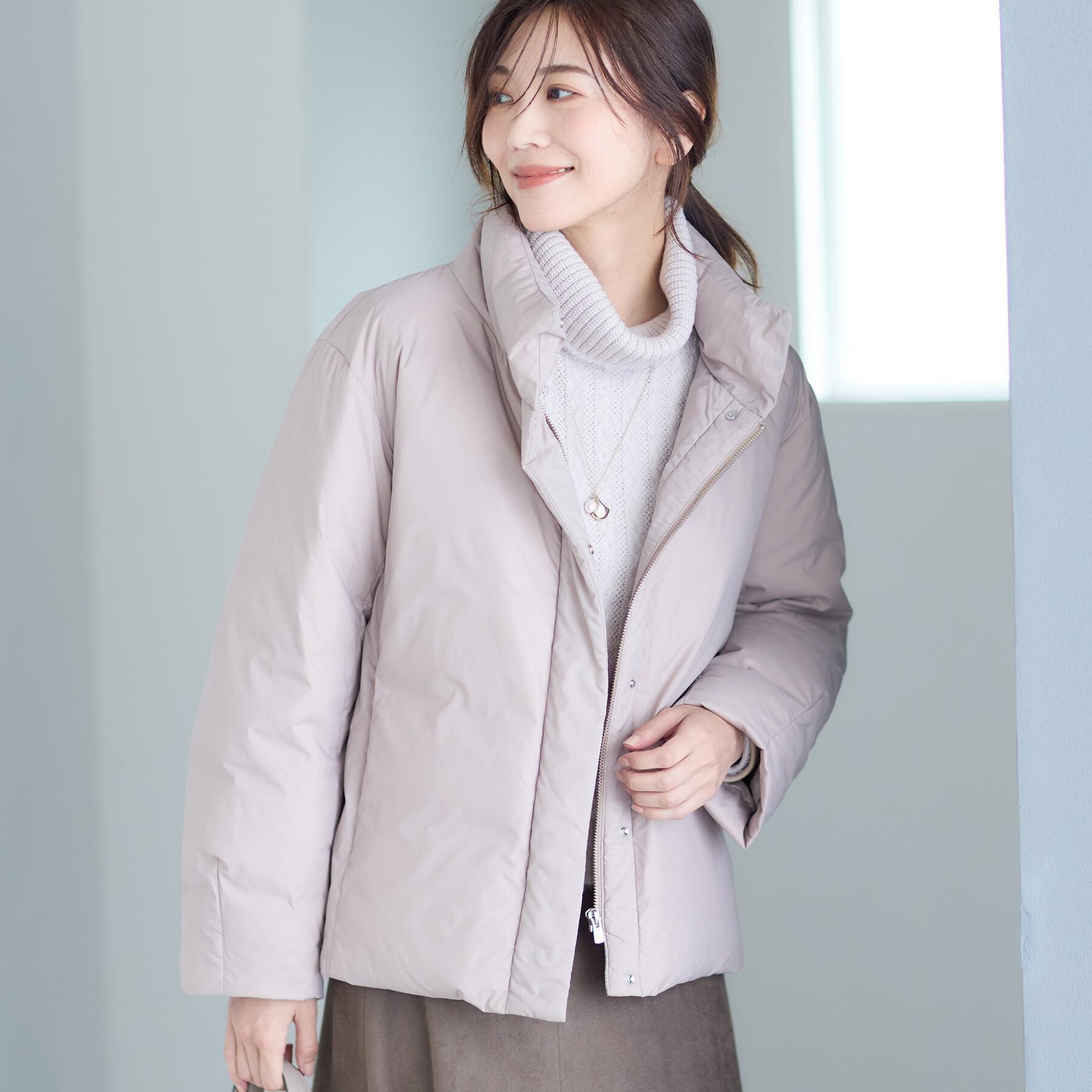 Reflect「【すっきシルエット】ショート丈ダウンコート」|ダウン|