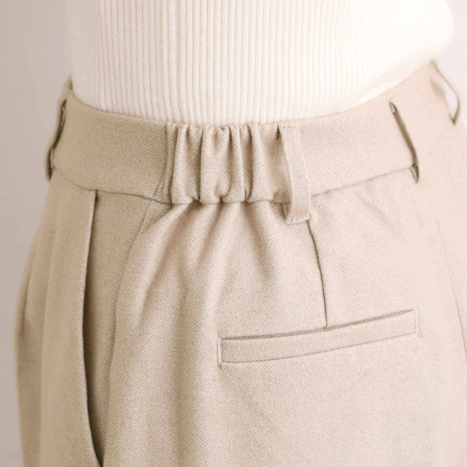 grove「きれいめシルエットに、心地よさを仕込んで　スーパーストレッチ起毛テーパードパンツ」|その他|