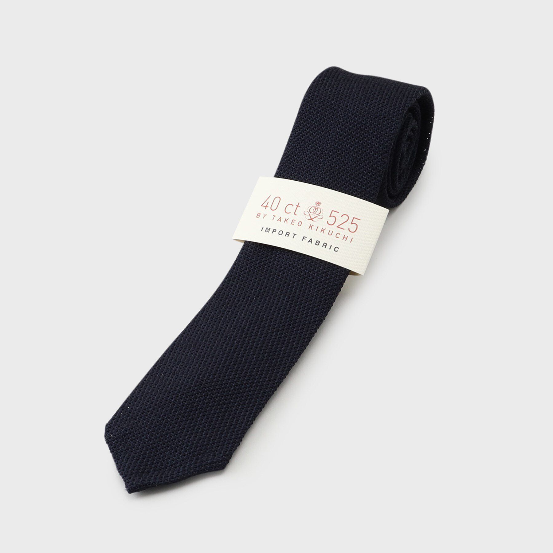 40CARATS&525「フレスコ織りナロータイ」|ネクタイ・蝶ネクタイ|
