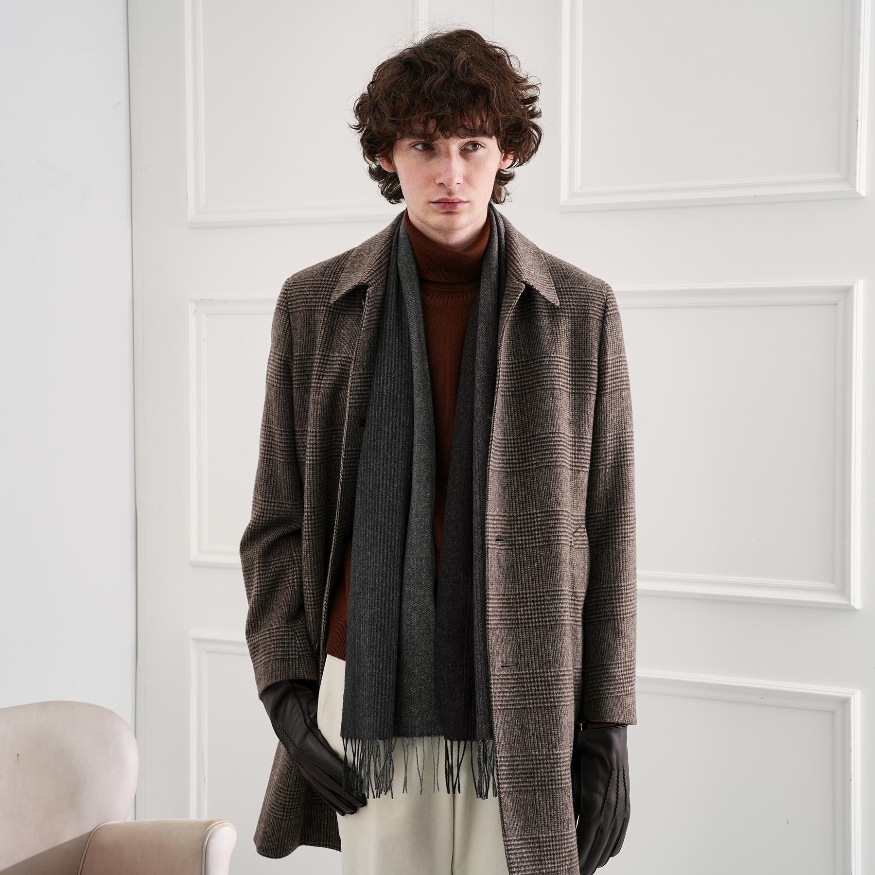 TAKEO KIKUCHI「【洗えるウールカシミヤ】 グラデーションマフラー」|ストール|