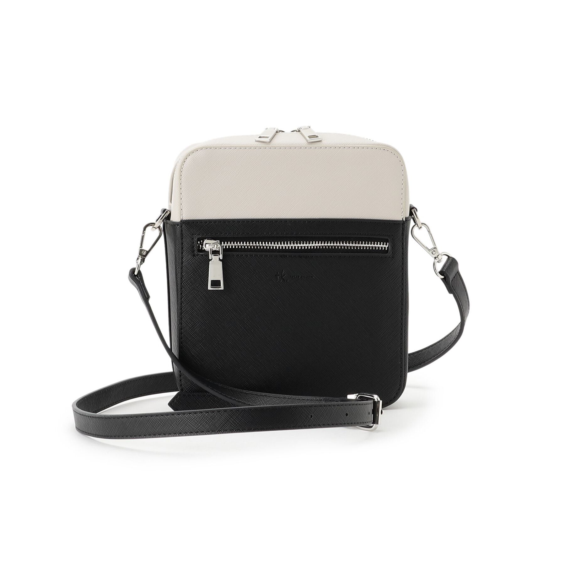tk.TAKEO KIKUCHI「バイカラースクエアボックスショルダーバッグ」|ショルダー・メッセンジャー|