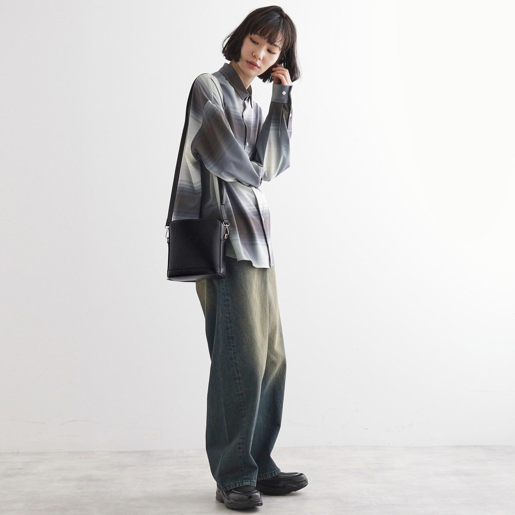 tk.TAKEO KIKUCHI「アオリミニショルダー」|ショルダー・メッセンジャー|