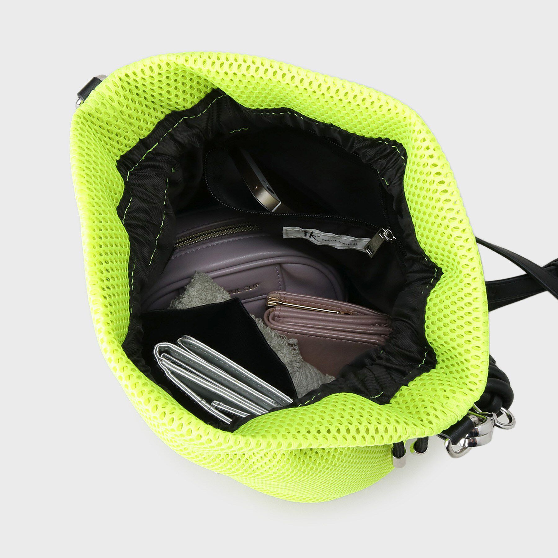 tk.TAKEO KIKUCHI「メッシュ2WAY巾着ショルダーバッグ」|ショルダー・メッセンジャー|