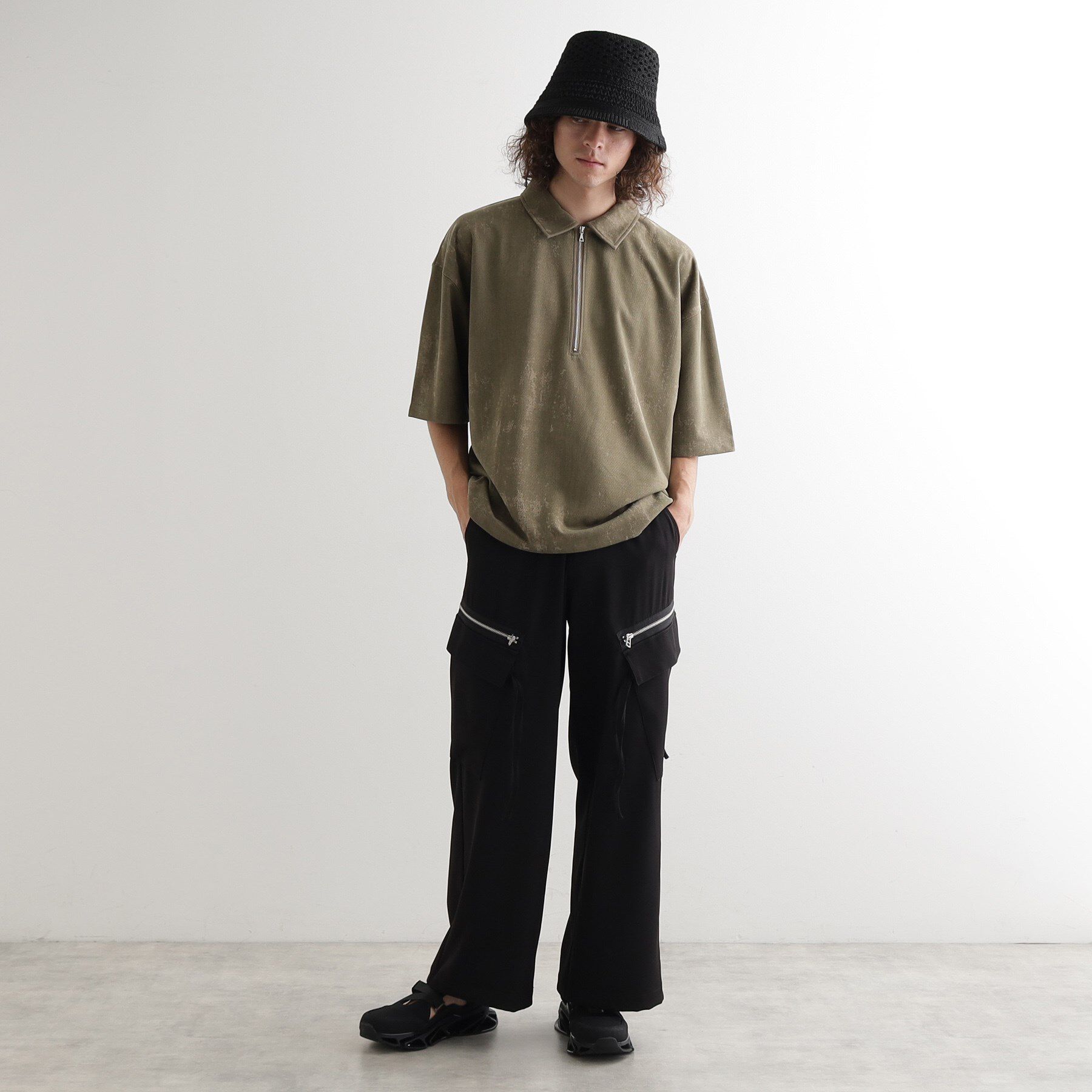 tk.TAKEO KIKUCHI「AラインサイドZIPカーゴパンツ」|その他|
