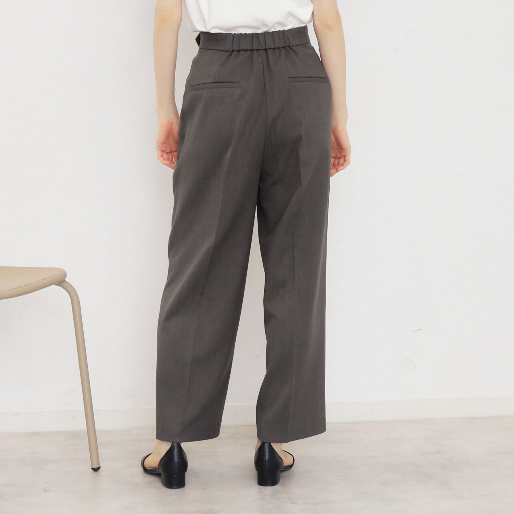 index「≪5color≫ストレッチワイドパンツ【吸水速乾/防シワ/コラーゲン配合/洗濯機洗い可】」|その他|